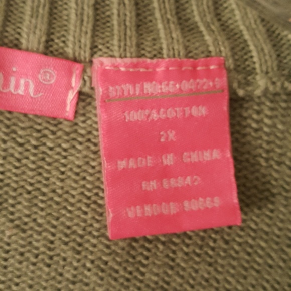 ❤ Woman's Light Green Cardigan ❤ - Picture 3 of 4