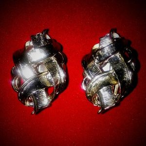 Silver Clip On Earrings