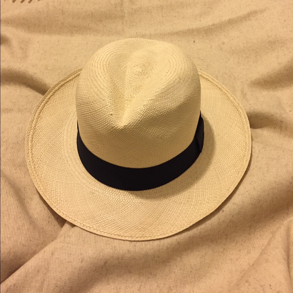 J.CREW GENUINE PANAMA HAT