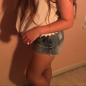 Cute shorts & summer blouse!