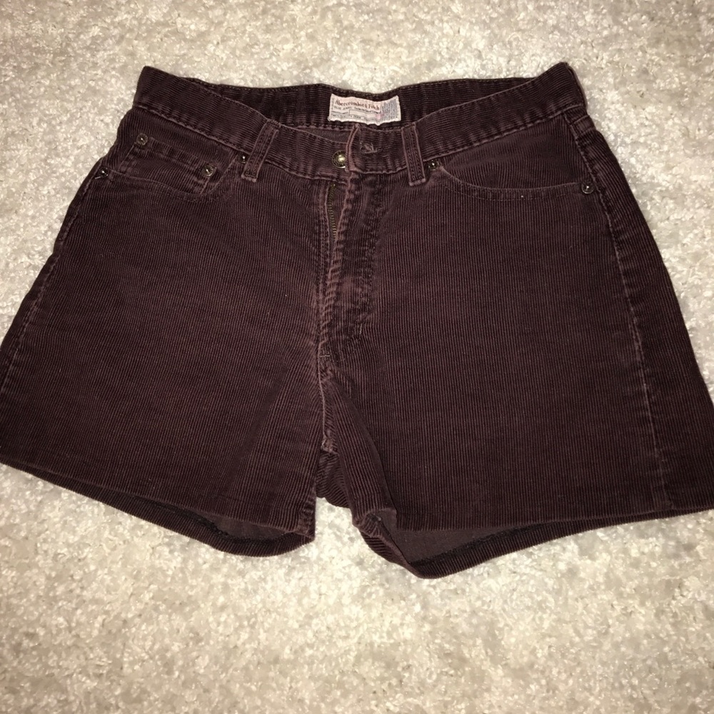 Corduroy shorts