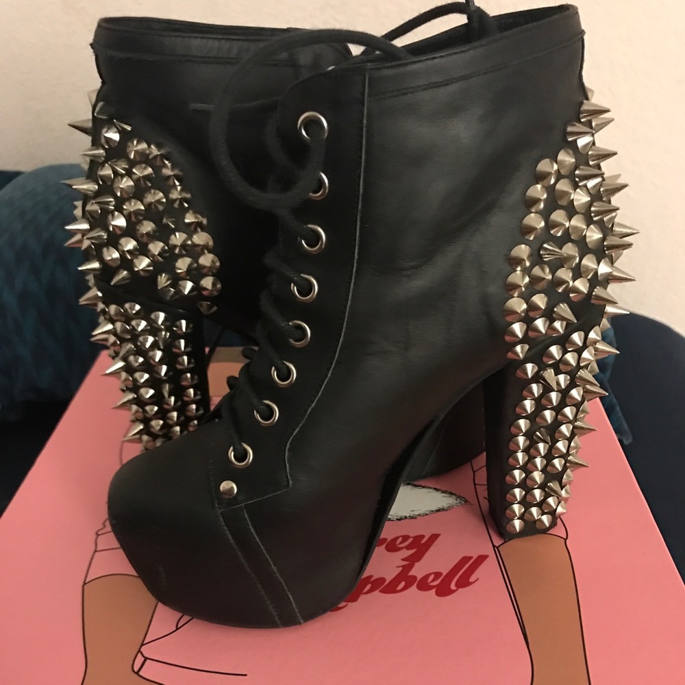 Jeffery Campbell Spike Platform Booties