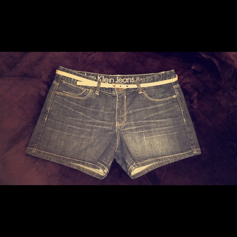 Calvin Klein boyfriend shorts
