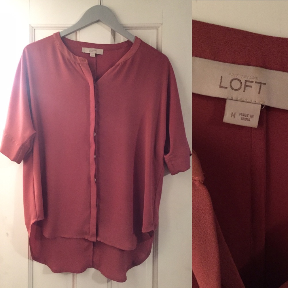 Loft dress shirt button up- Great Condition
