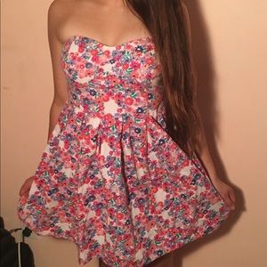 Summer floral dress