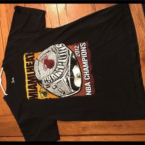 Miami Heat 2012 NBA champions shirt