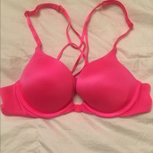 Victoria's Secret Very Sexy Bra Neon Pink 34A