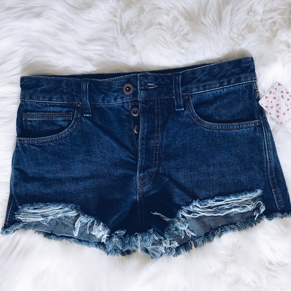 Free People Pants - [FREE PEOPLE] Denim Shorts