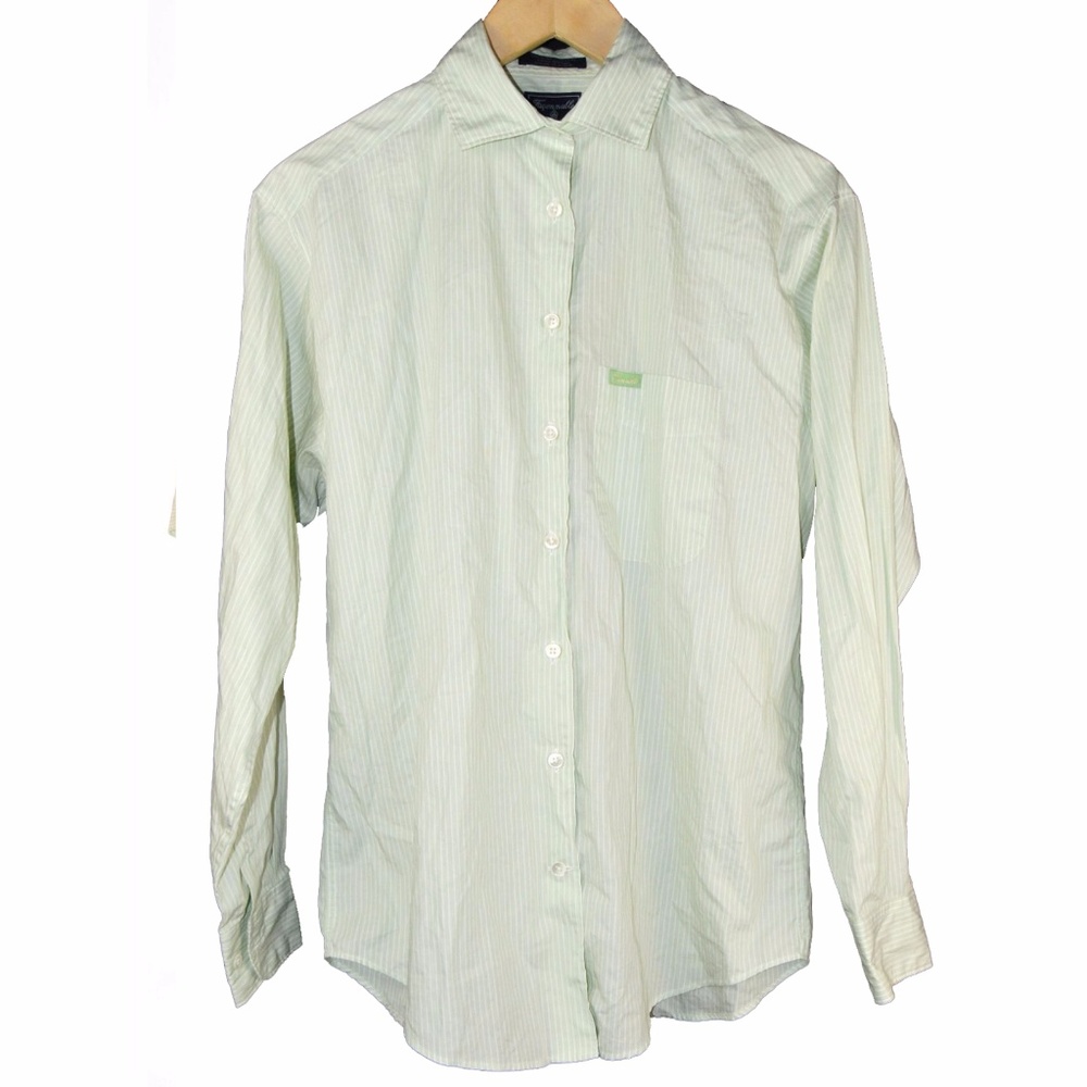 Faconnable Women (XS) White/ Green Blouse