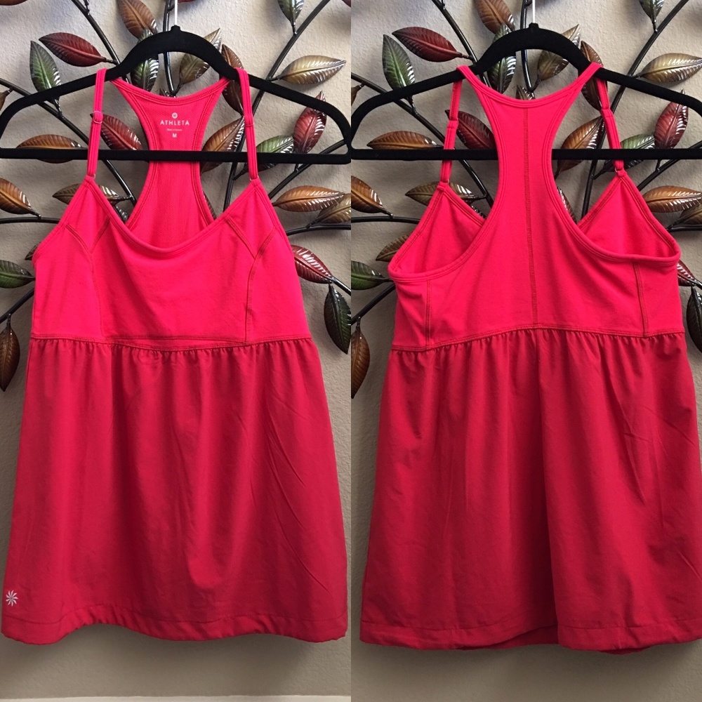 Athleta Retreat Tank - Sprint red