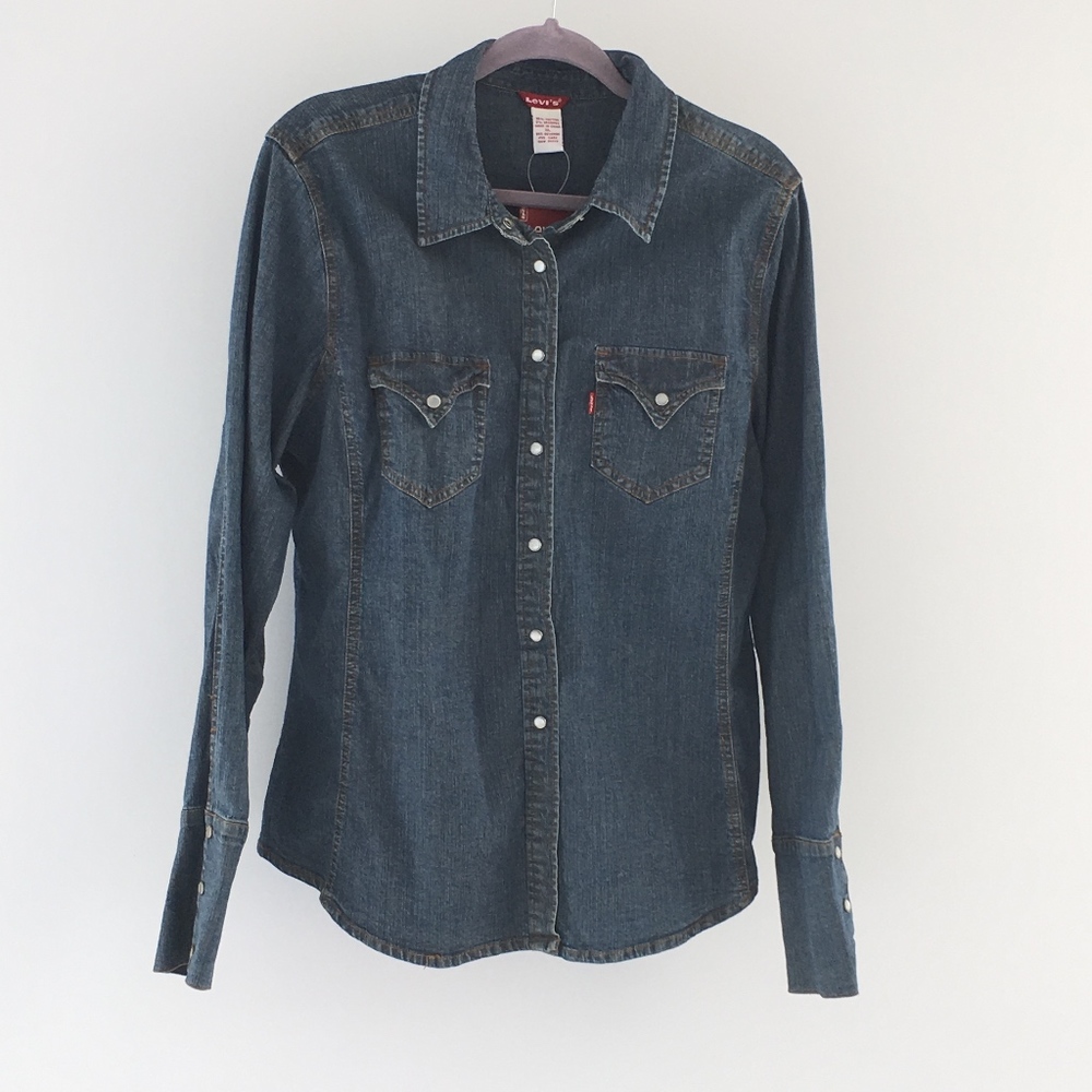 New Levi's Western Denim Shirt
