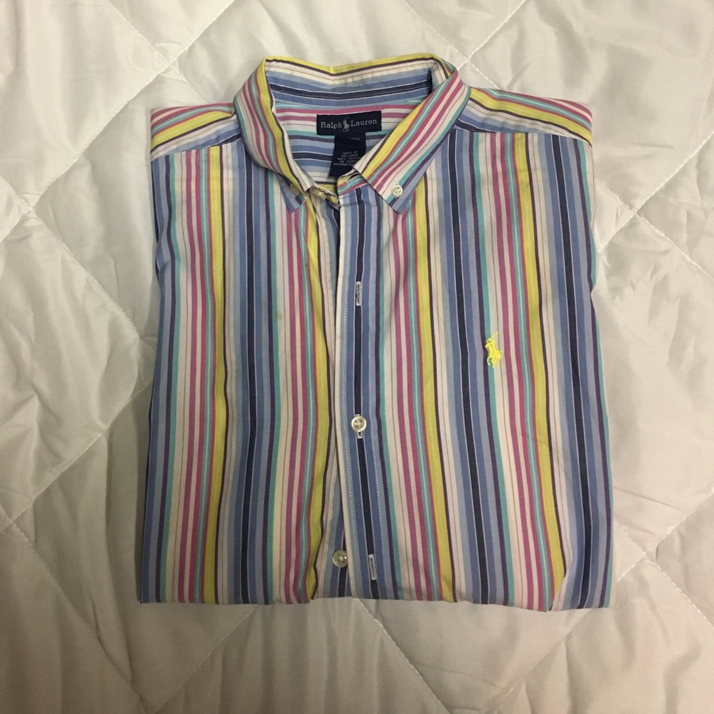 Youth XL Polo Button Up