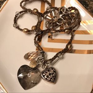 Brighton Hearts Charm Necklace