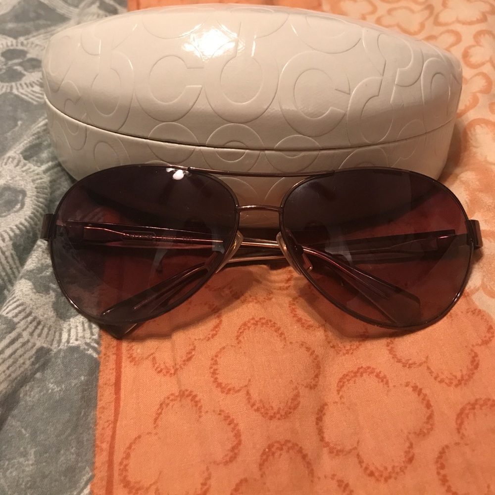 Coach Aviator Sunglasses