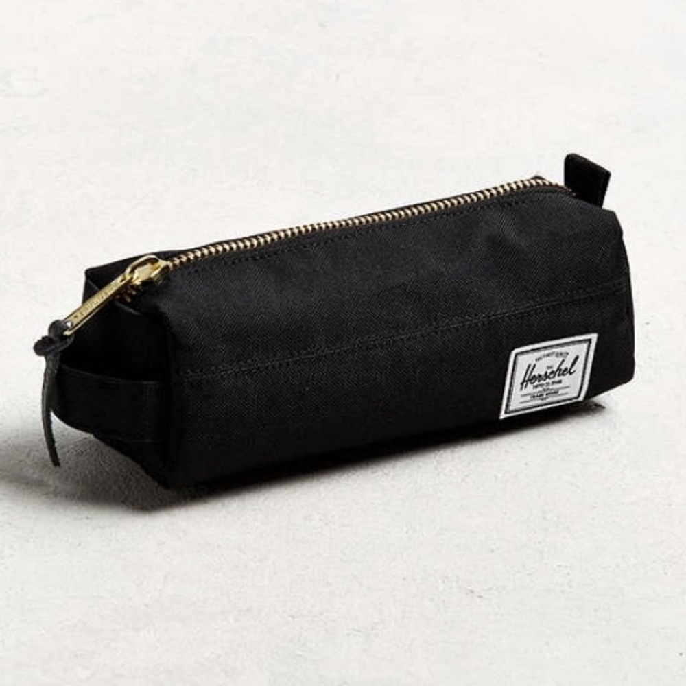 Herschel Black Pencil Case Bag