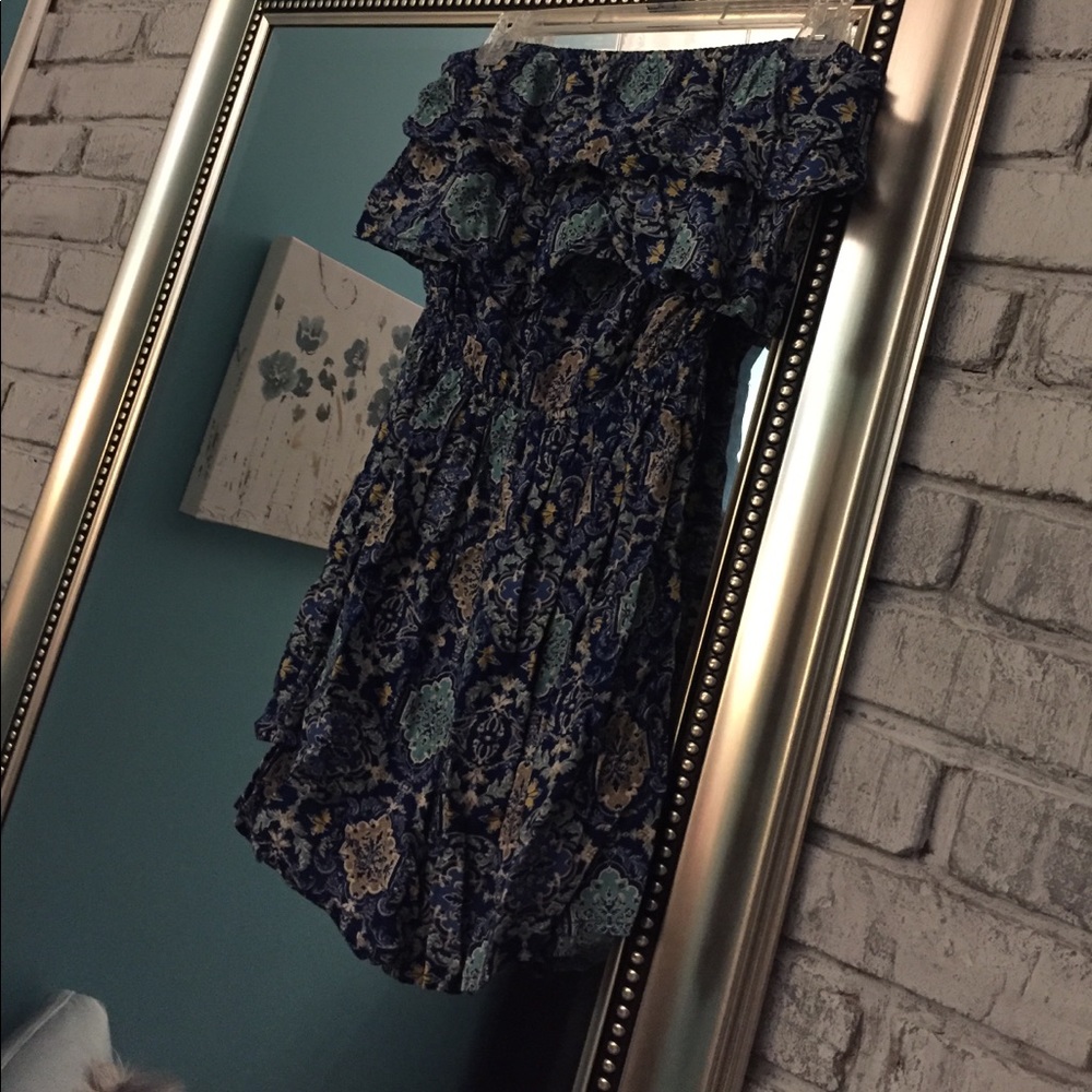 Strapless Hollister romper