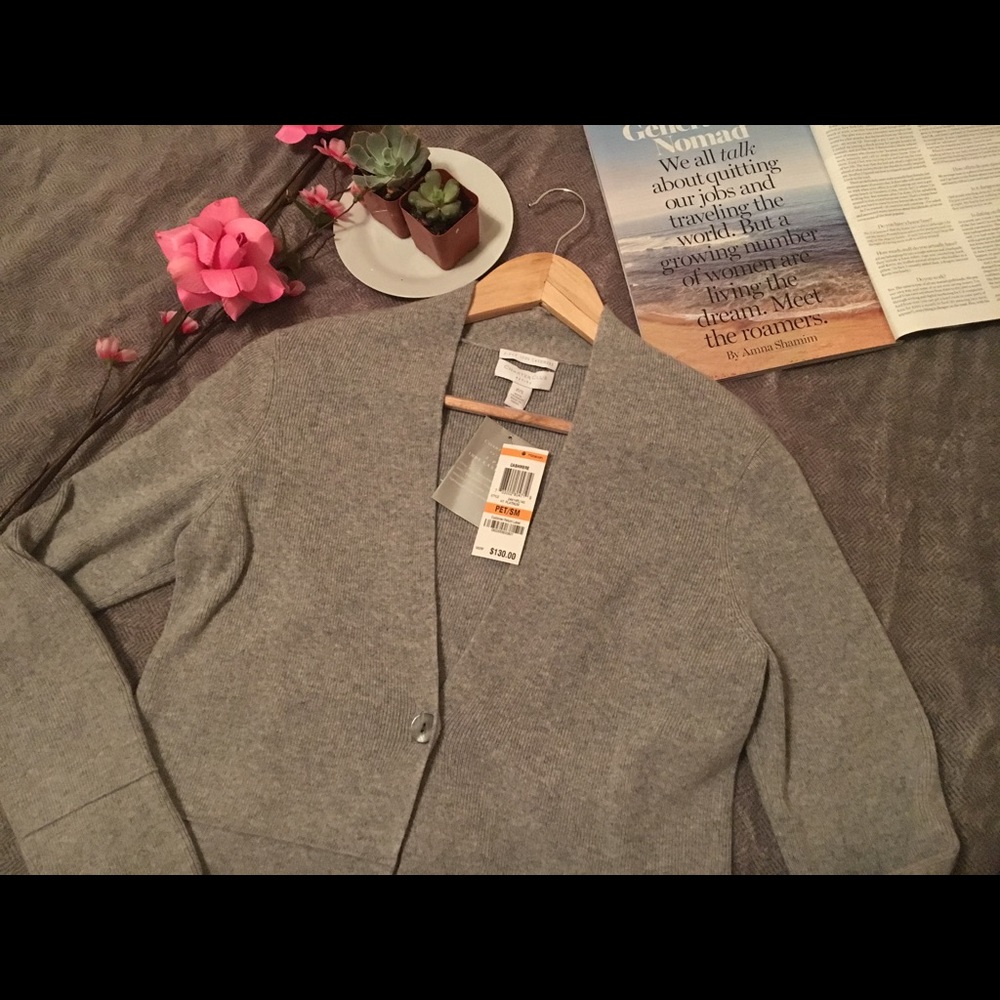 Charter Club 2-Ply 100% Cashmere Cardigan