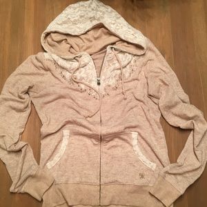 Miss Me zip-up jacket