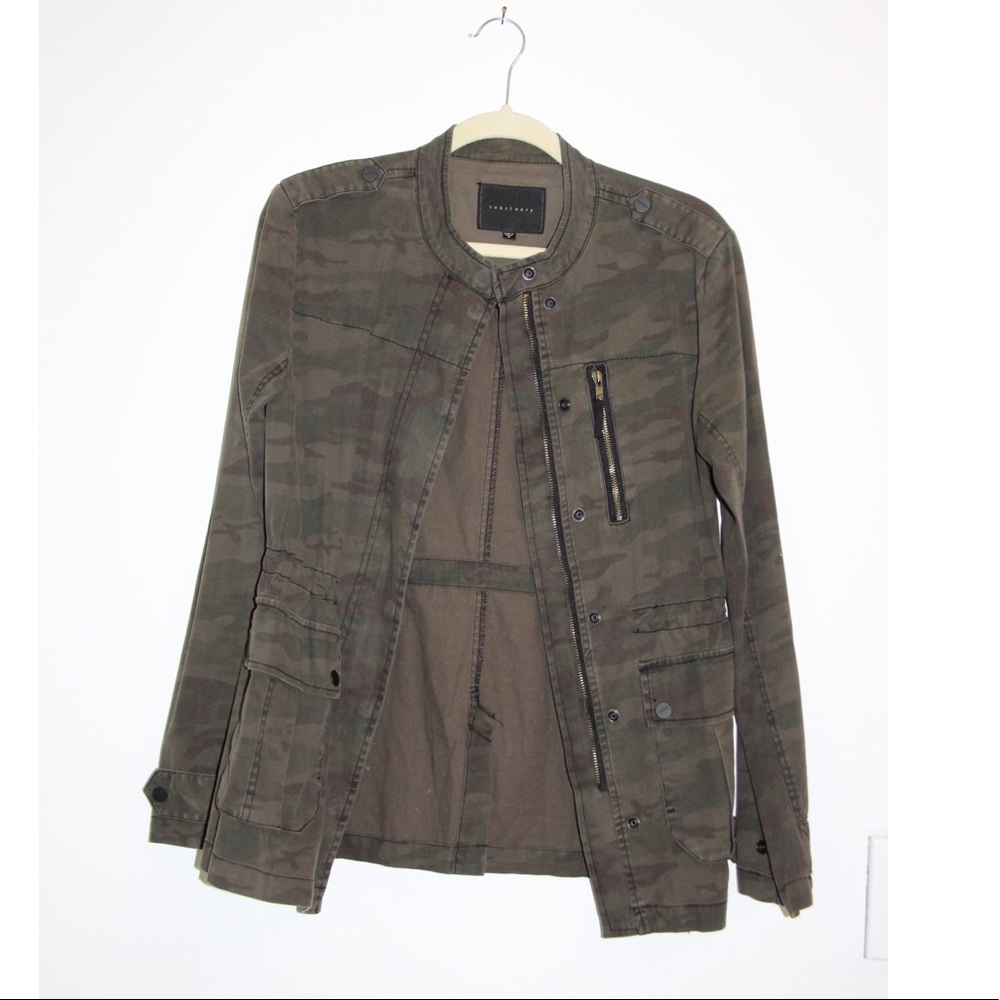 Sanctuary Women's Camo Civilian Jacket