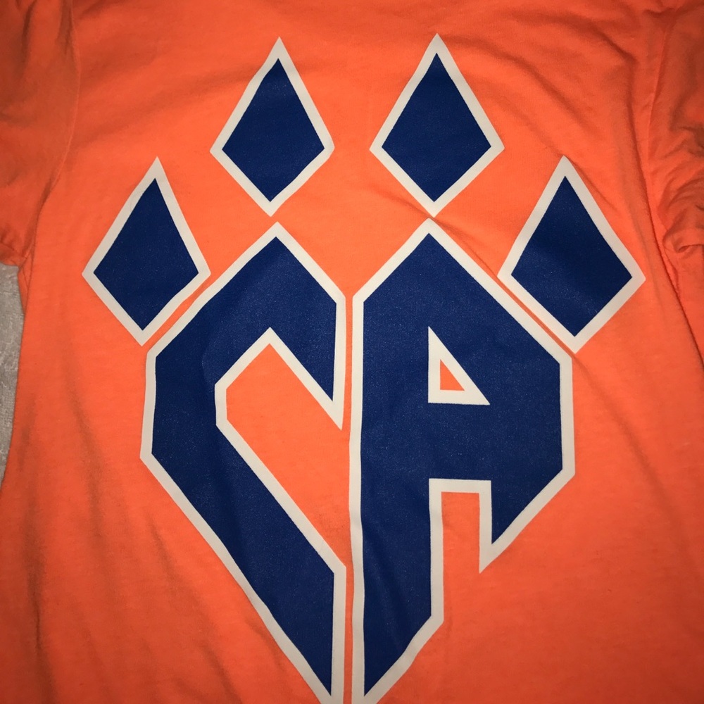 Orange CA claw shirt