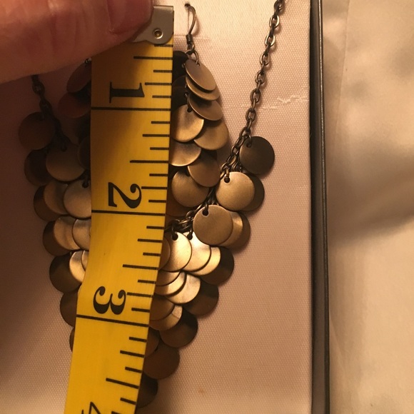 NWOT Delicate Layered Necklace and Earrings Set - Picture 5 of 8