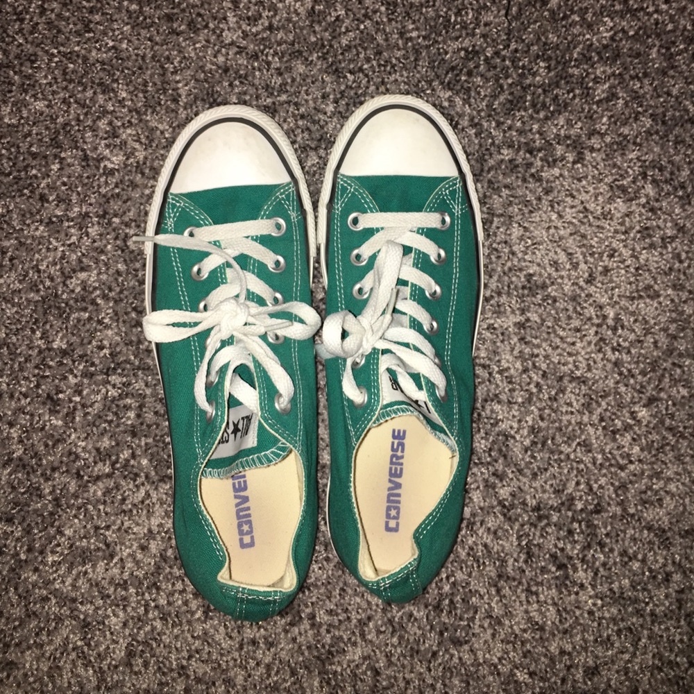 Turquoise Converse