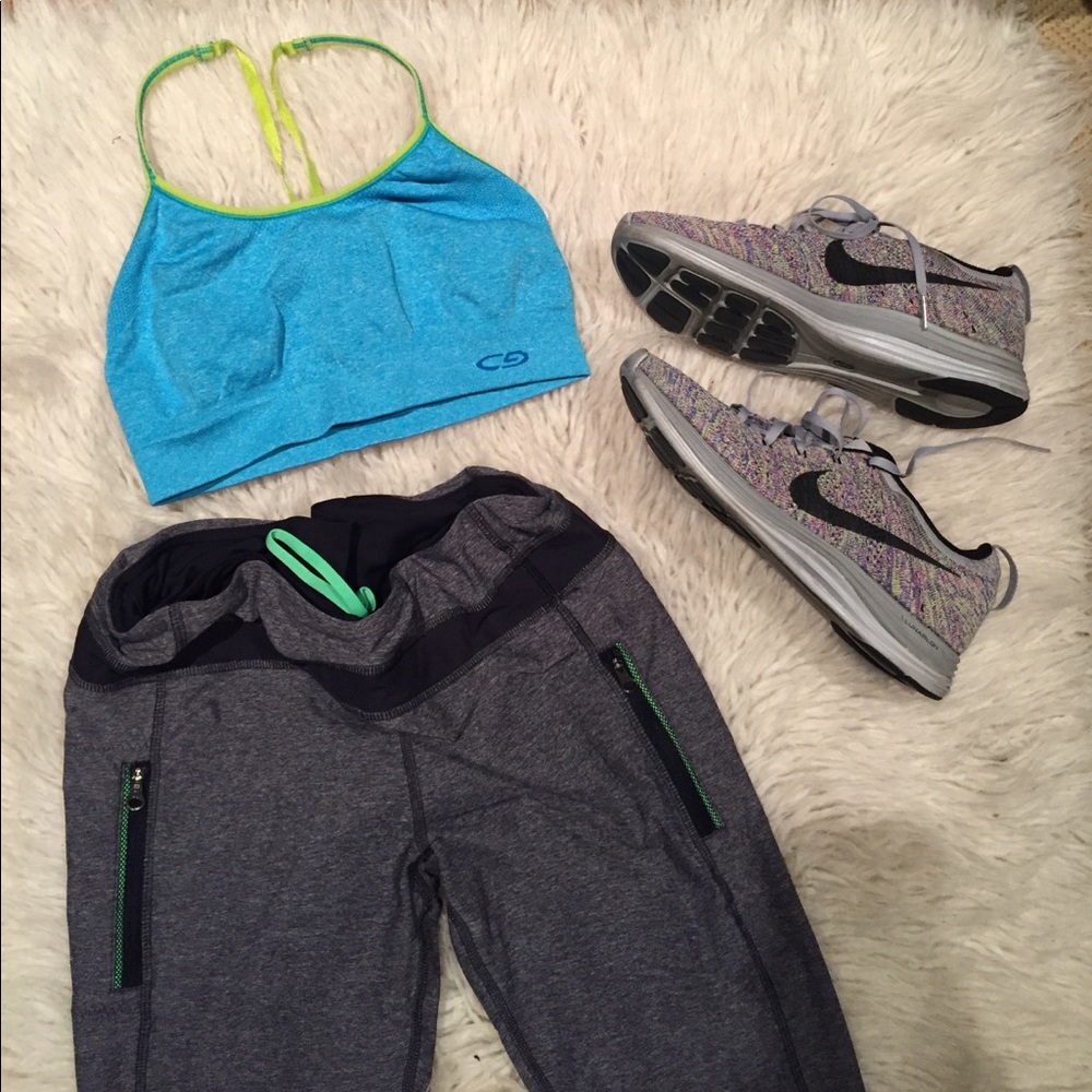 Marled navy Lululemon leggings