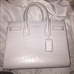 Authentic ysl croc sac de jour