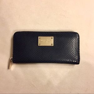 Michael Kors Navy Blue Wallet