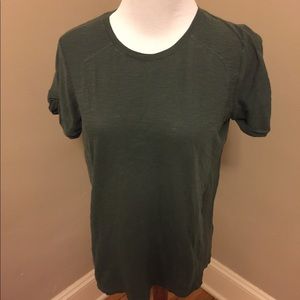 Vince for Bergdorf Goodman Green Tee Sz Small