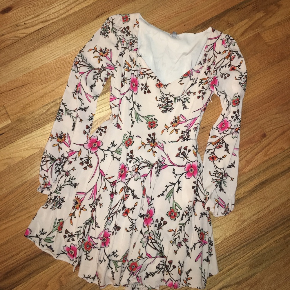 UO ecote floral dress