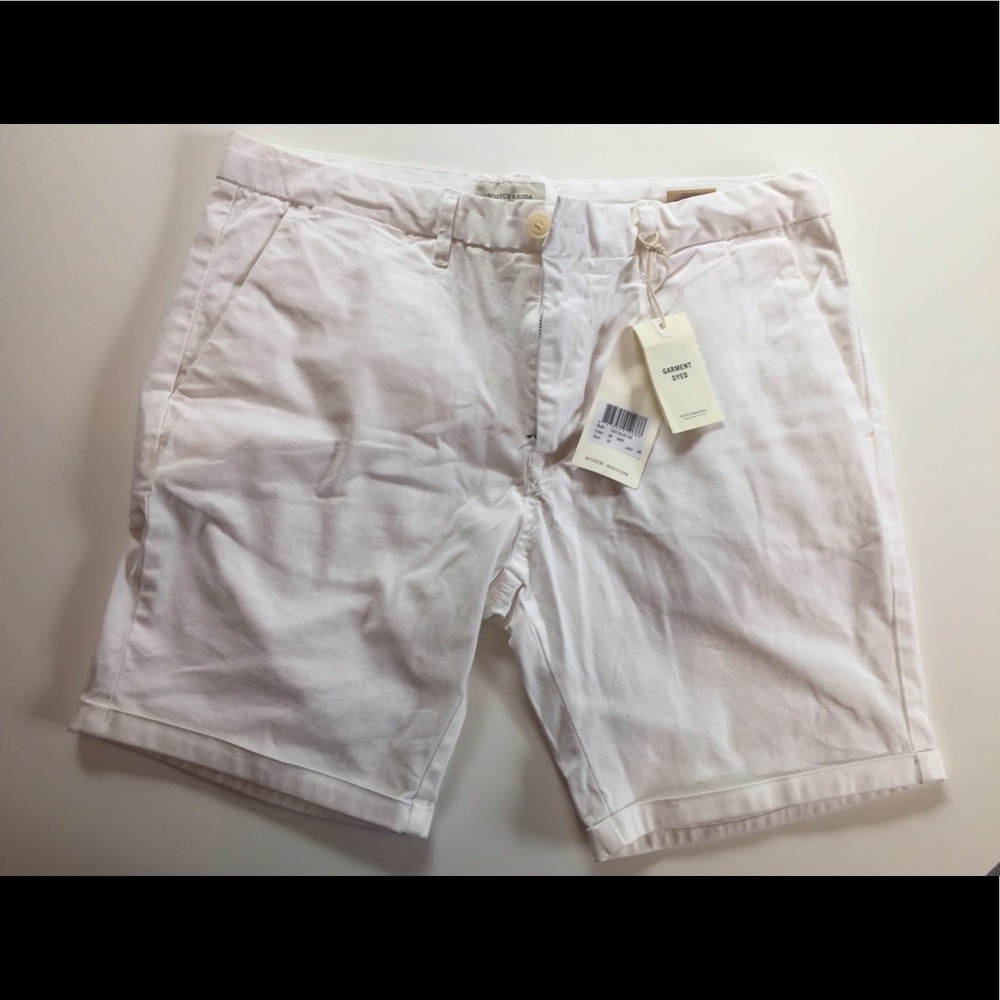 White Scotch & Soda shorts