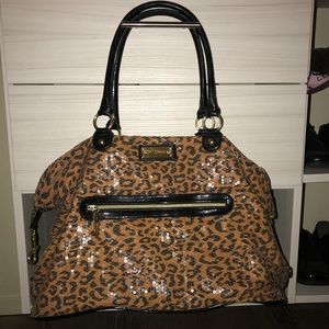 Cheetah Print Overnight Bag