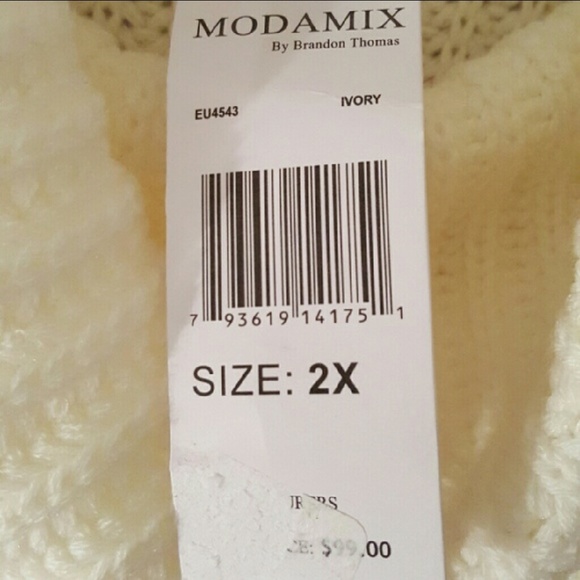 NWT Woman's Cowl Neck Sweater Size 2X - Picture 4 of 4