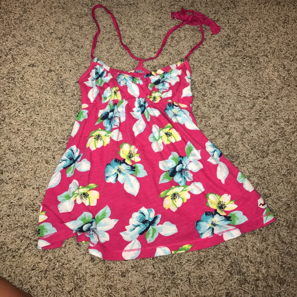 Hollister floral shirt