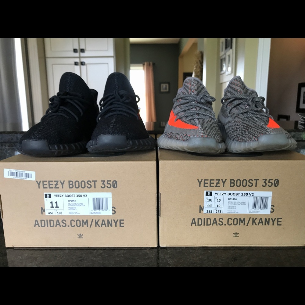 100% authentic V2 Bred/Beluga. Get at em!