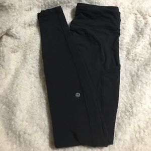 Lululemon speed tight luon (blk) size 6