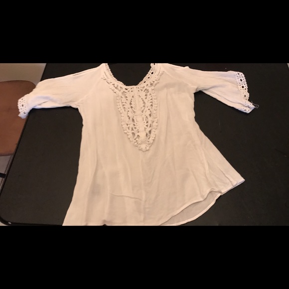 Charlotte Russe size Small cold shoulder Lace back - Picture 1 of 2