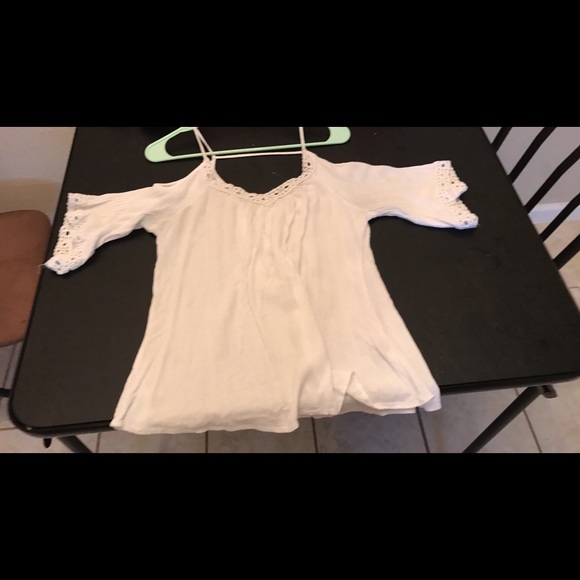 Charlotte Russe size Small cold shoulder Lace back - Picture 2 of 2