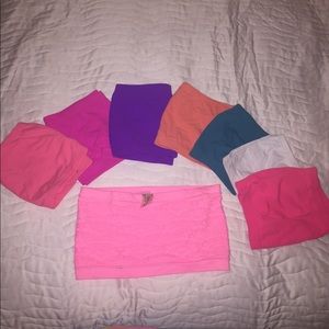 BUNDLE of colorful bandeaus