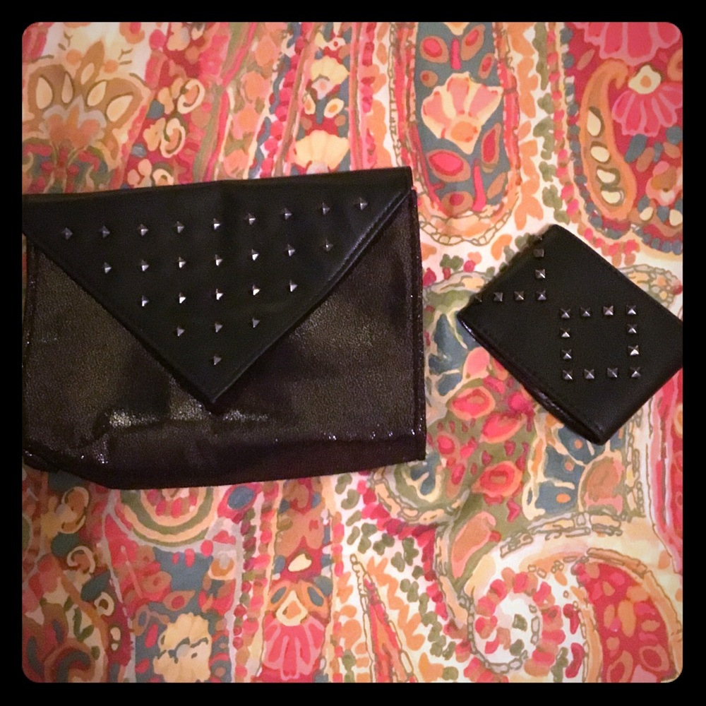 Benefit makeup bag and cuff
