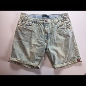 Zara Man Jean Shorts