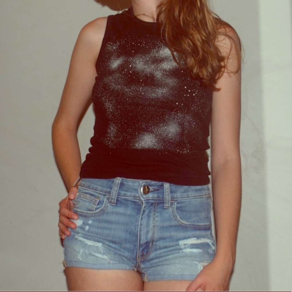 Galaxy Print Tank Top