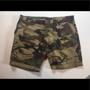 Obey Propaganda Camo Shorts