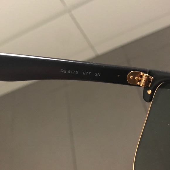 Oversized clubmaster Ray-bans - Picture 3 of 6