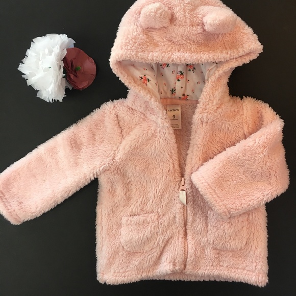 Carter's Other - 🌵SALE!🌵CARTER'S Infant Pink Fuzzy Jacket