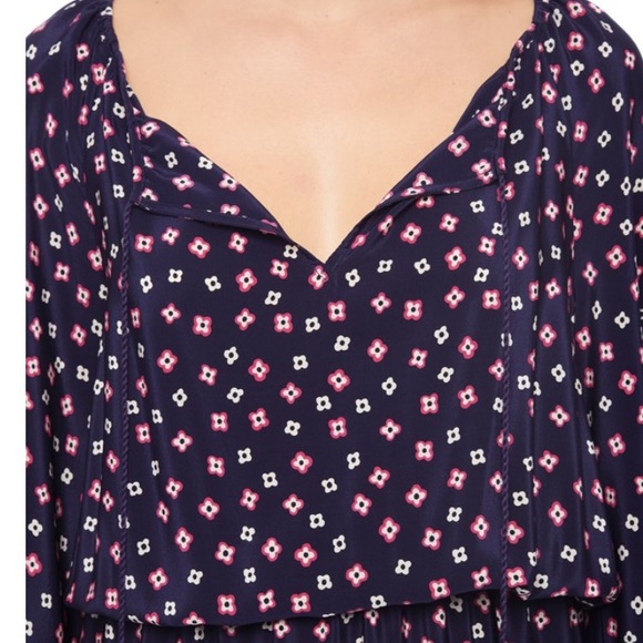 SILK FABLE FLORAL MAXI DRESS JUICY COUTURE - Picture 5 of 5