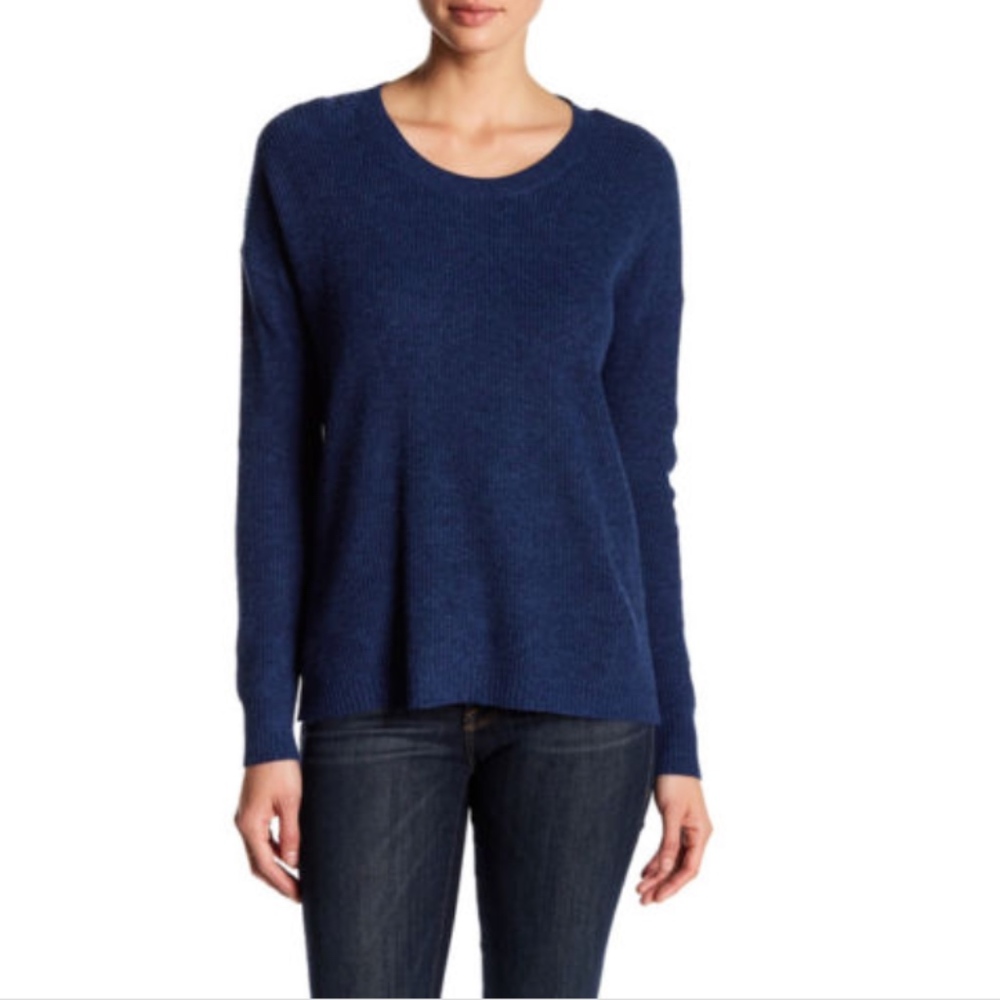 ✨Madewell✨Hi-Lo Knit pullover sweater Sz M