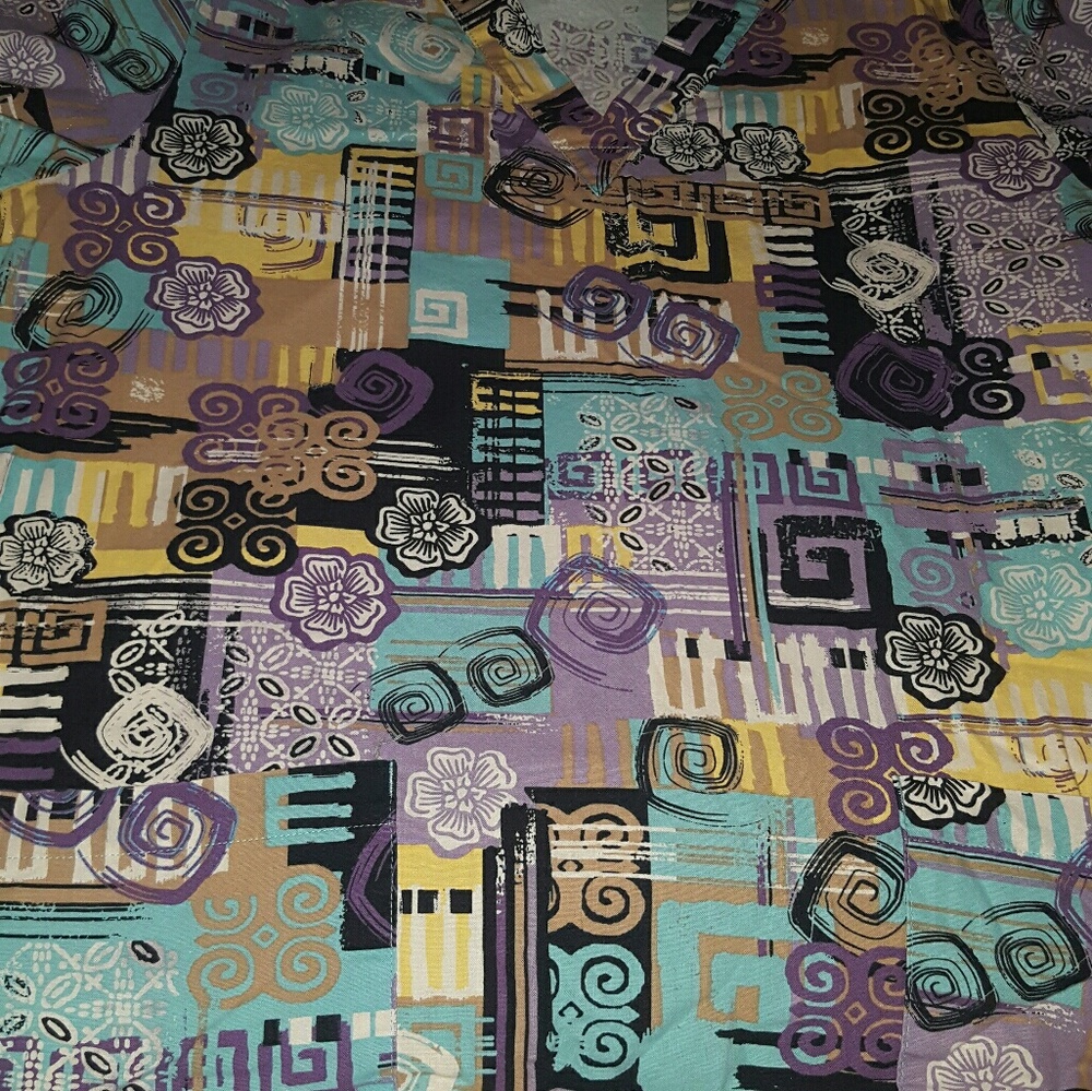 Large scrub top