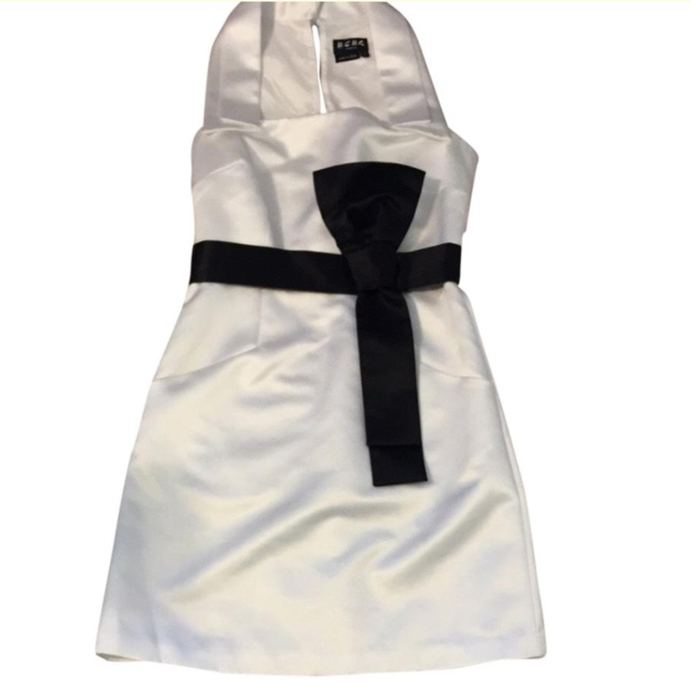 Black bow dress